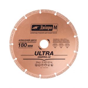 Алмазний диск Дніпро-М 180 ULTRA