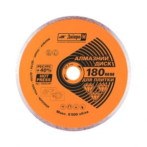 Алмазний диск Дніпро-М 180 плитка