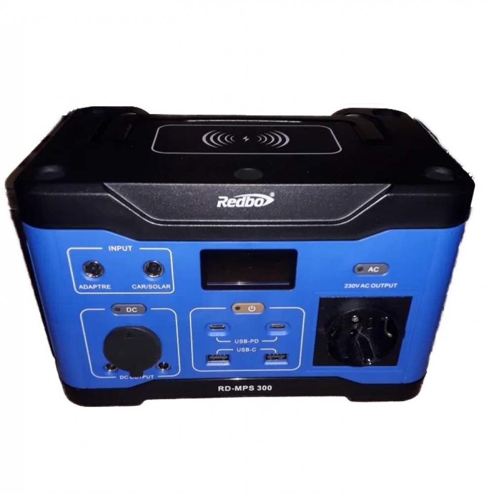 Портативна зарядна станція REDBO Portable Power Station 300W 265.7Wh